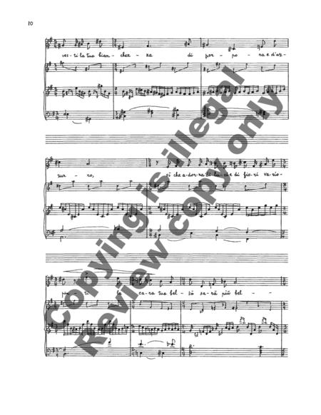 Sette Liriche Saffiche (Seven Sapphic Lyrics) (Piano/Vocal Score)