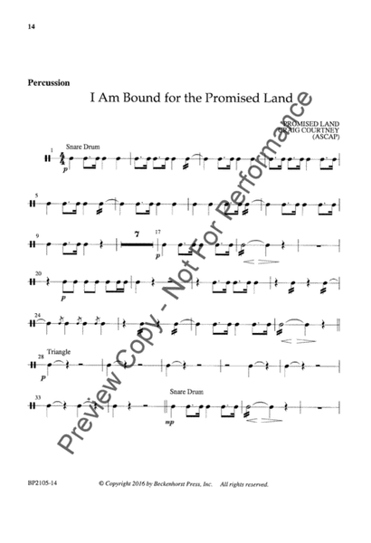I Am Bound For the Promised Land image number null
