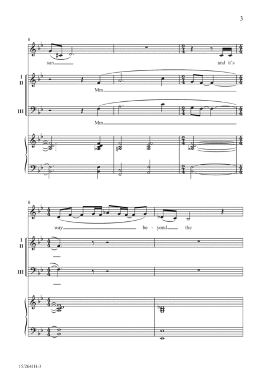 Do Lord/This Little Light of Mine 3-Part scores gallery preview page 4