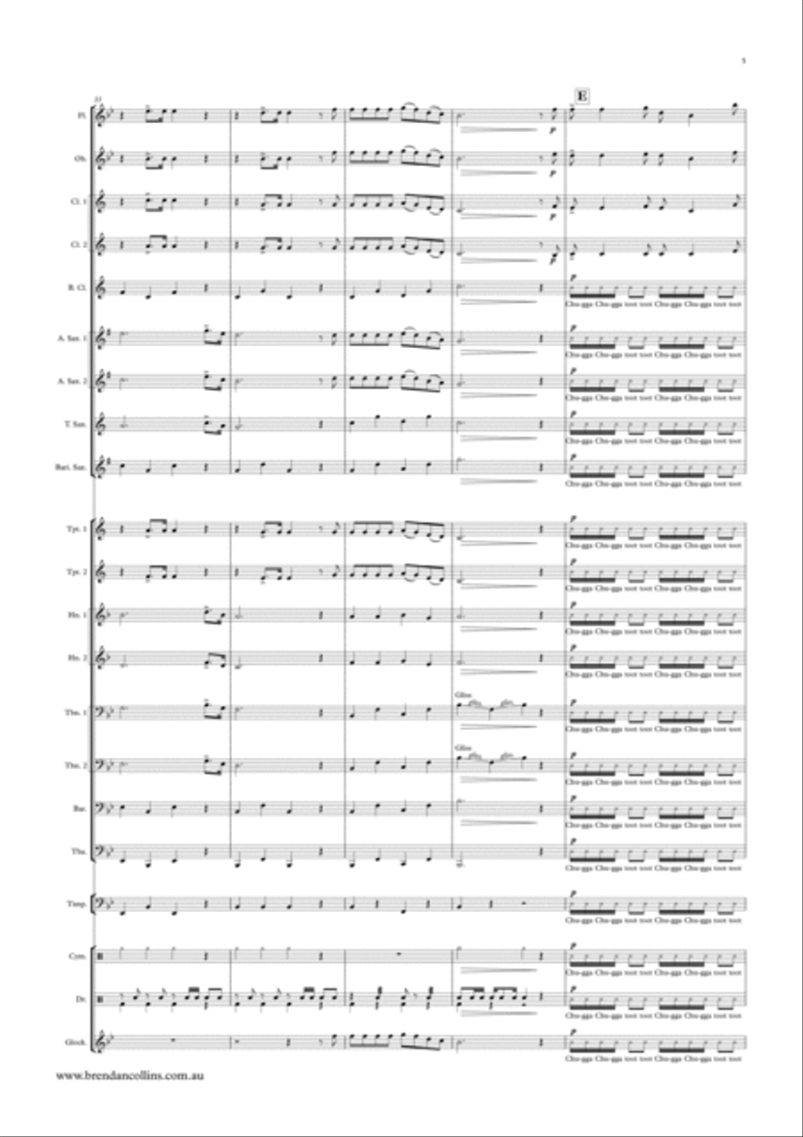 All Aboard Concert Band scores gallery preview page 5