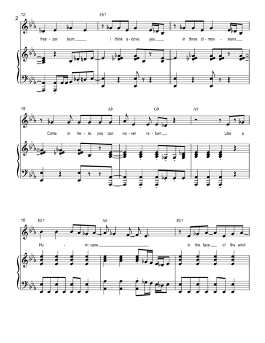 Hurricane Hurricane Voice scores gallery preview page 2