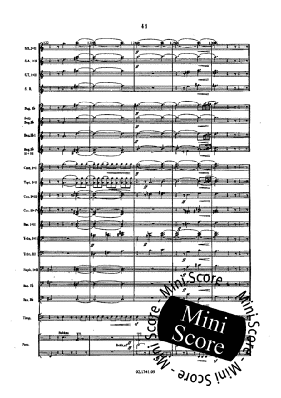 Images voor Fanfare Concert Band scores gallery preview page 45