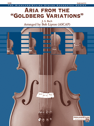 Book cover for Aria from the Goldberg Variations