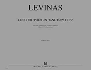 Book cover for Concerto pour un piano espace No. 2