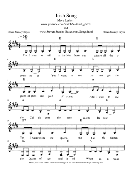 Irish Song image number null