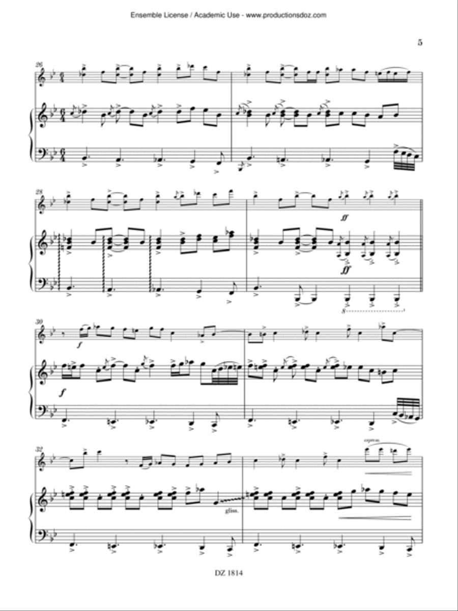 Tango mediterraneo Tango mediterraneo Piano Accompaniment scores gallery preview page 5