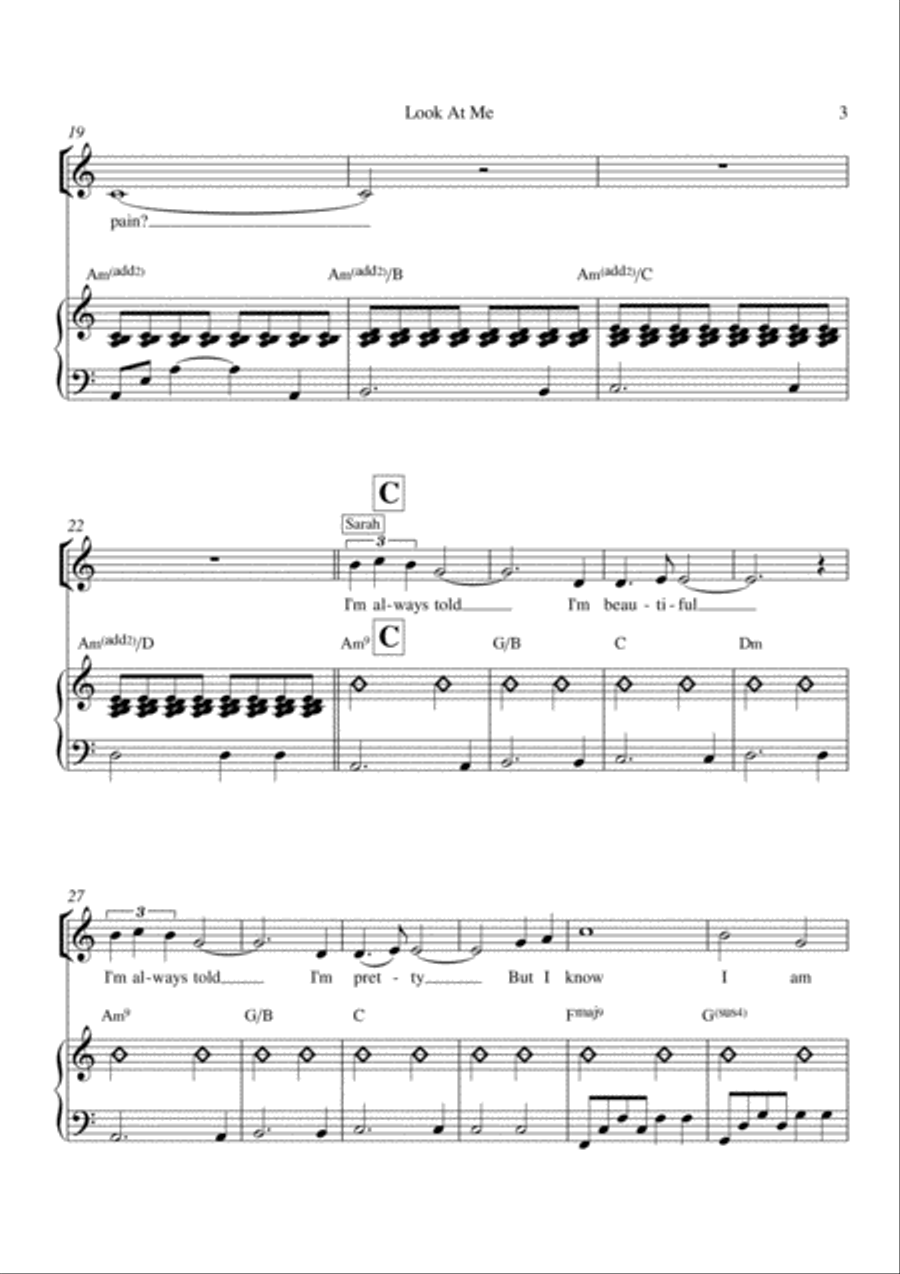 Look At Me Small Ensemble scores gallery preview page 3