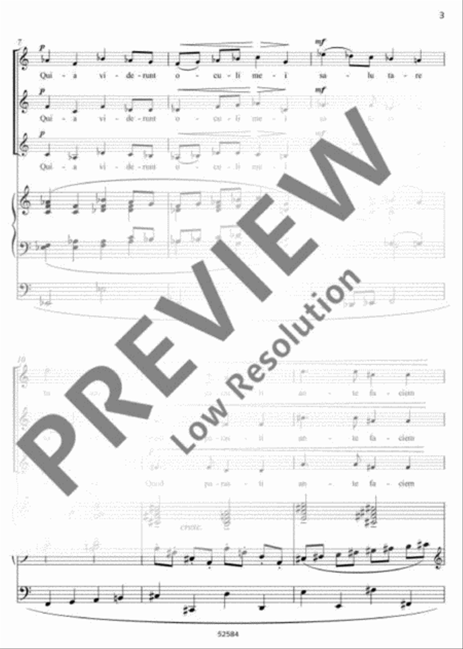 Nunc dimittis Nunc dimittis SSA scores gallery preview page 4