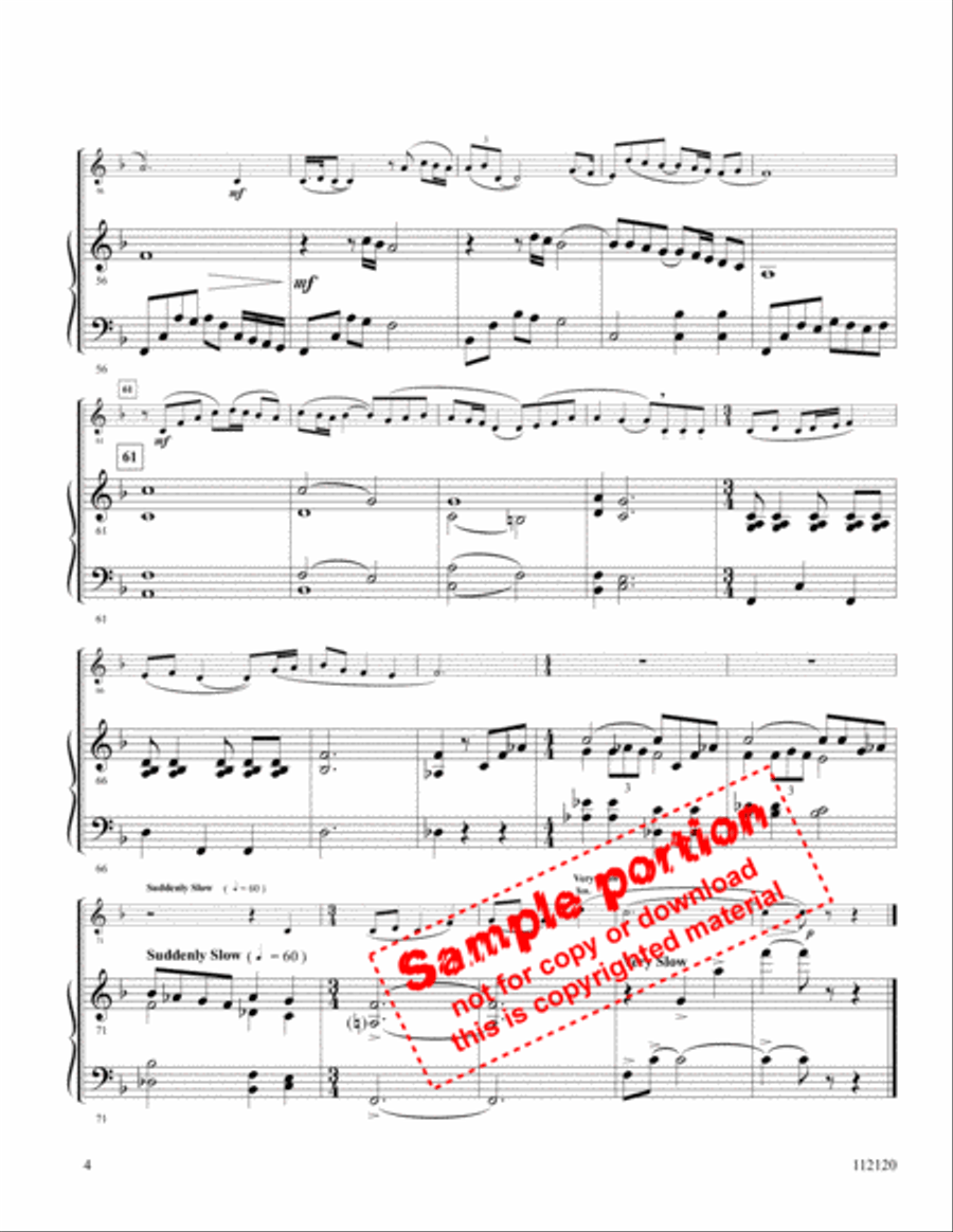 My Faith Has Found A Resting Place Flute scores gallery preview page 4
