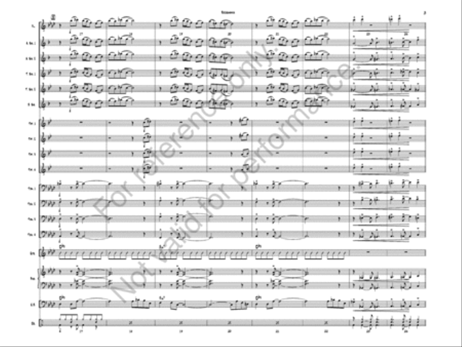 Rockamania Jazz Ensemble scores gallery preview page 5