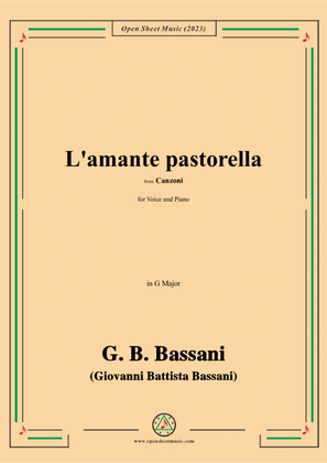 G. B. Bassani-L'amante pastorella,in G Major