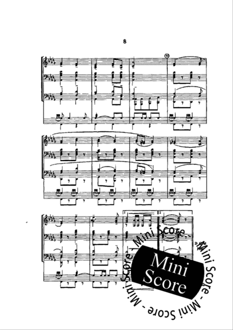 Neuer Berliner Marsch Concert Band scores gallery preview page 12