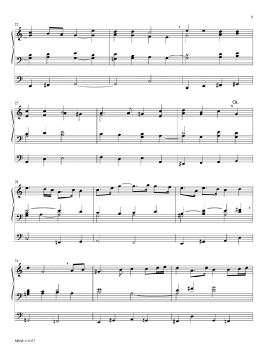 Six Trumpet Voluntaries Quoting Hymns Trumpet scores gallery preview page 5