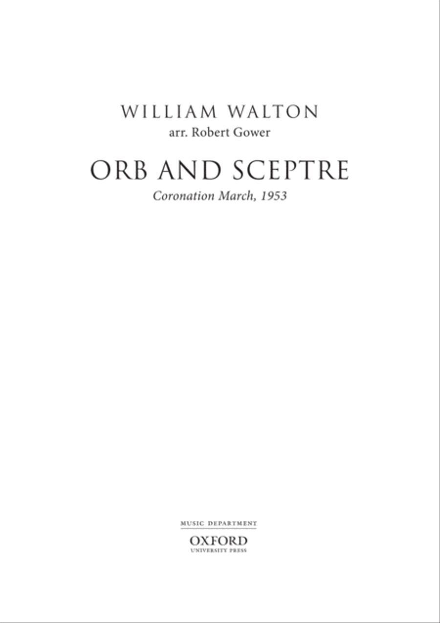 Orb and Sceptre Organ Solo scores gallery preview page 2