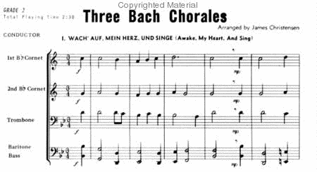 Three Bach Chorales