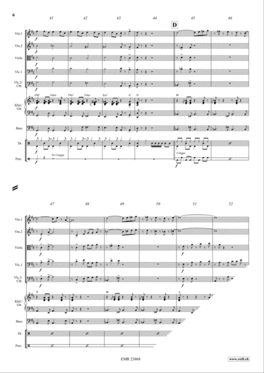 Cha Cha - Cuba Libre String Orchestra scores gallery preview page 6