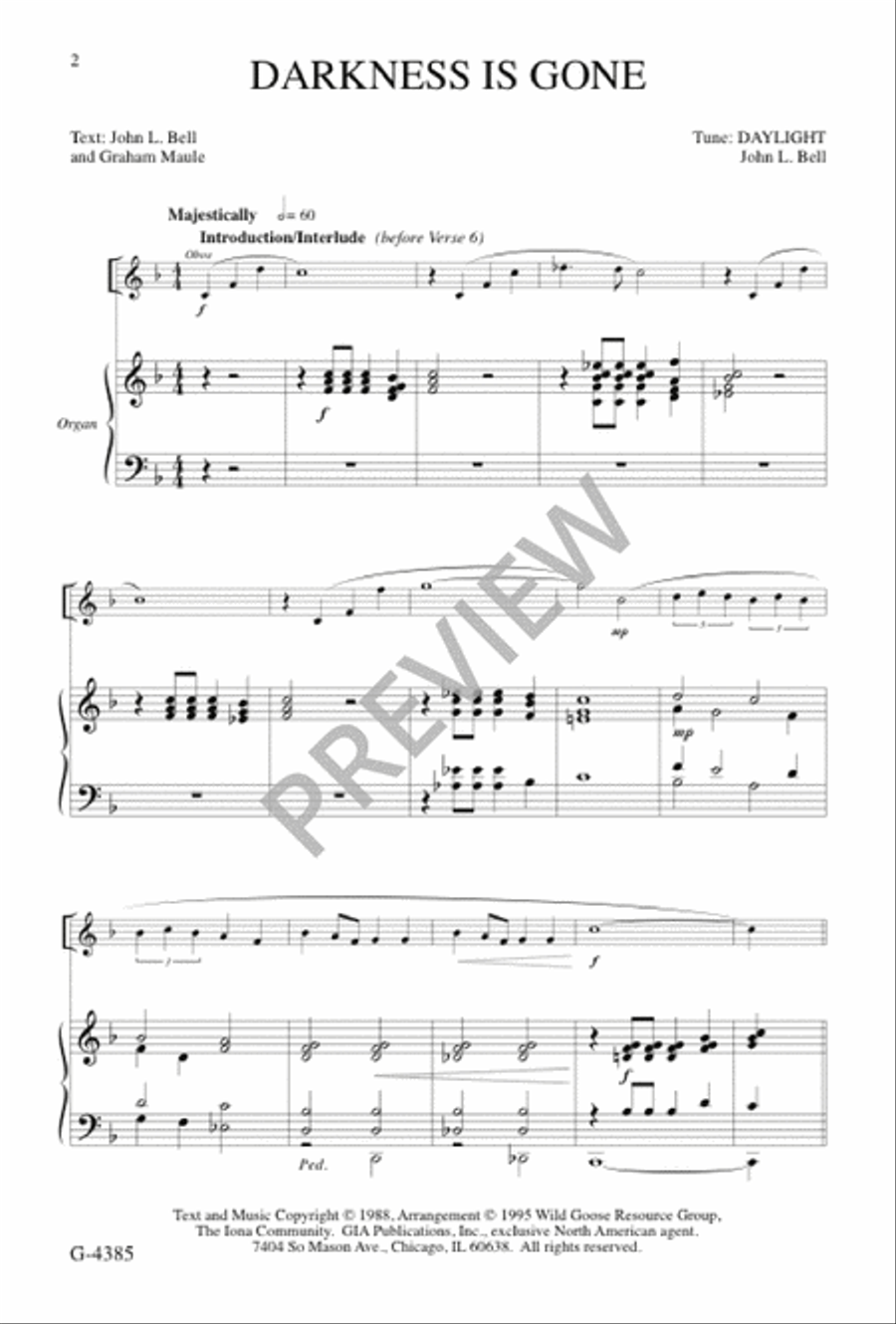 Darkness Is Gone Darkness Is Gone 3-Part scores gallery preview page 2