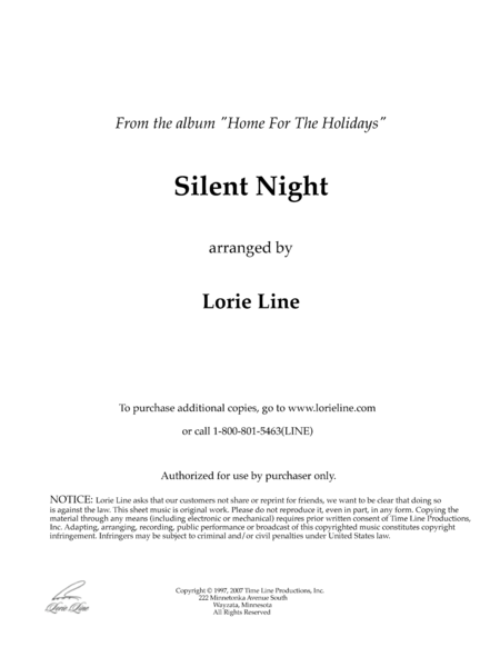 Silent Night (from Home For The Holidays) image number null