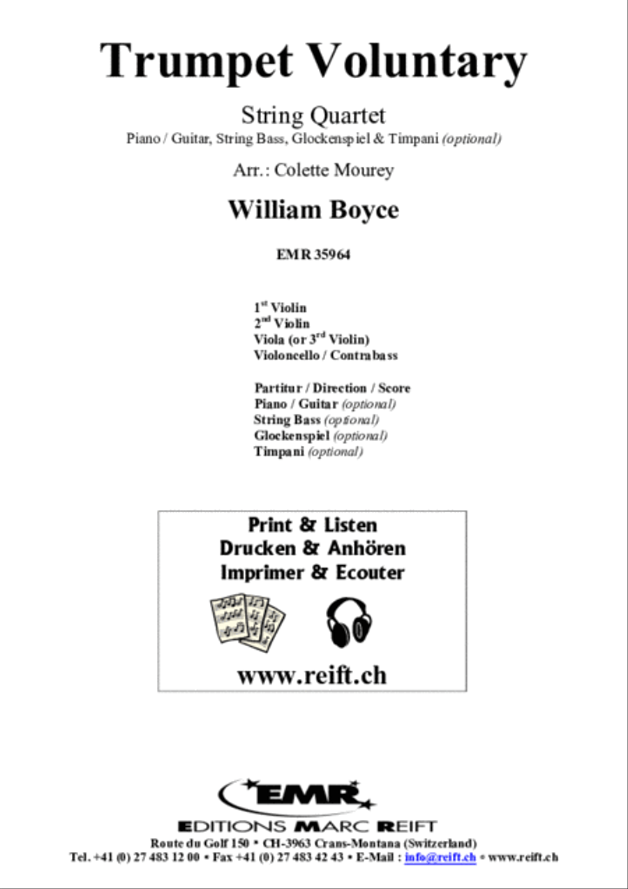 Trumpet Voluntary Trumpet scores gallery preview page 2