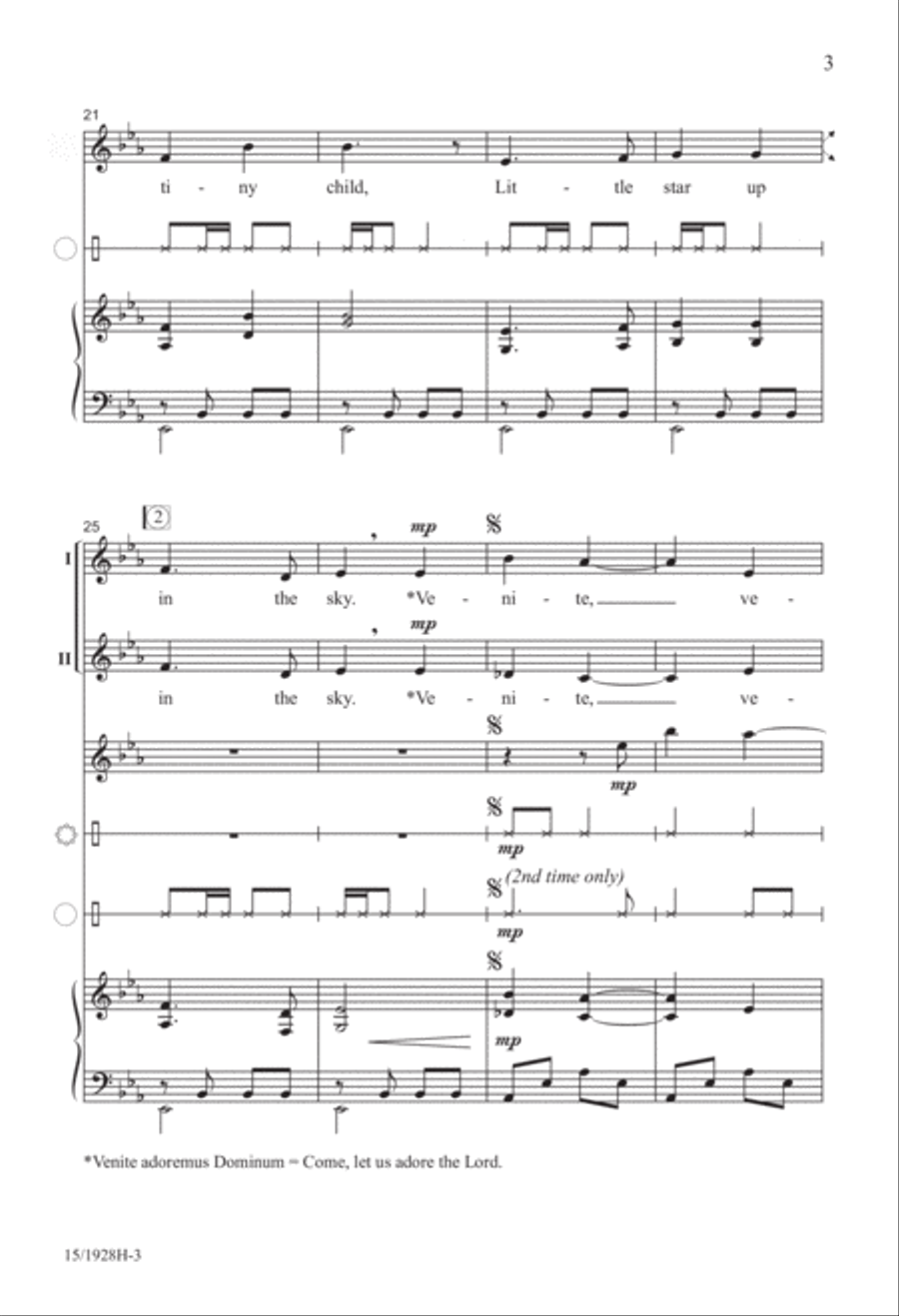 Little Star Little Star 2-Part scores gallery preview page 4