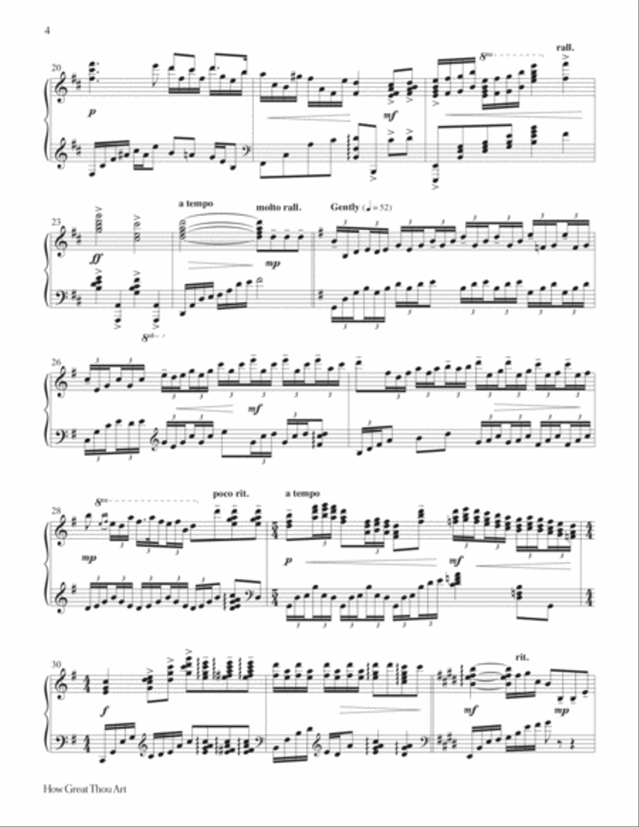 Expressions for Solo Piano Piano Solo scores gallery preview page 4