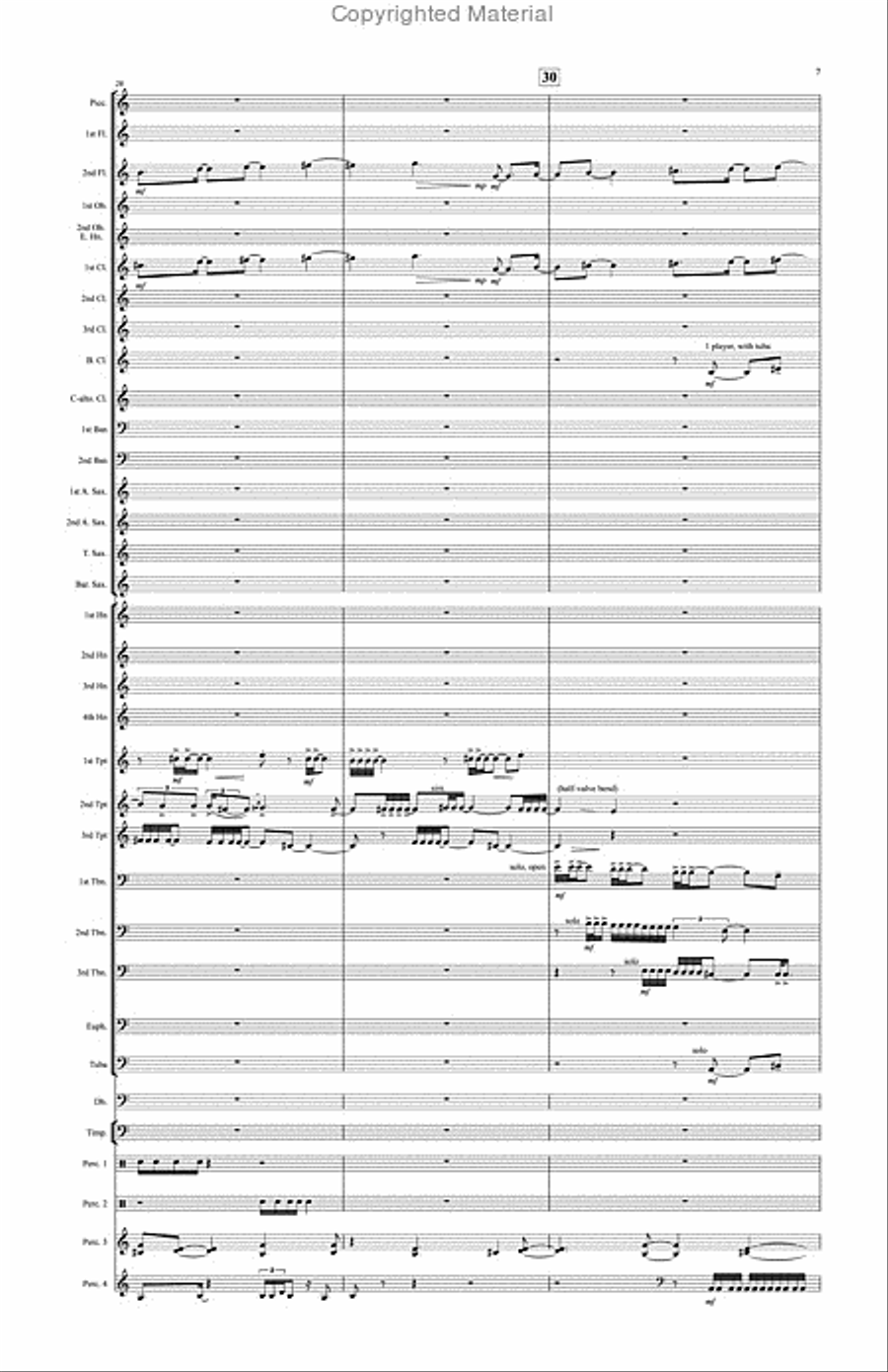 Kizuna Concert Band scores gallery preview page 8