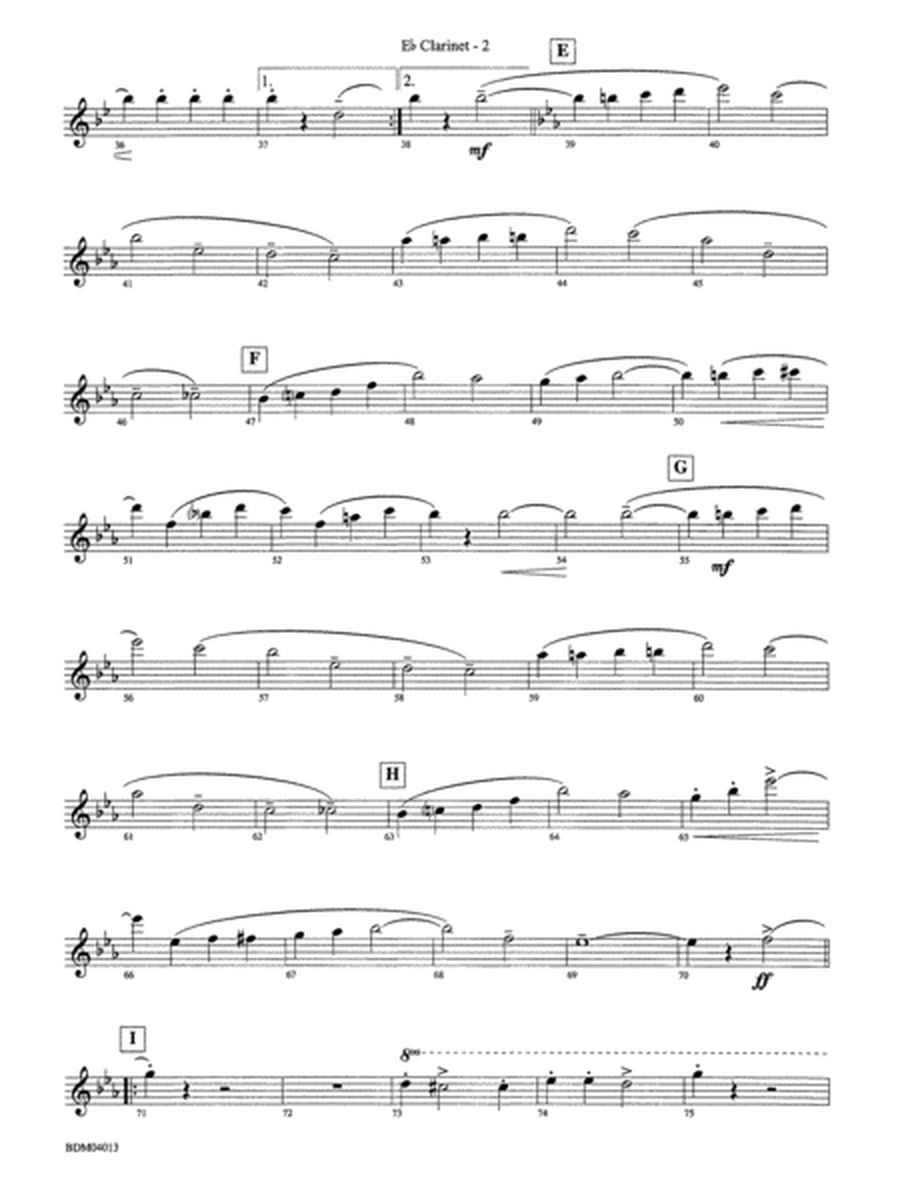 Nobles of the Mystic Shrine (March): E-flat Soprano Clarinet