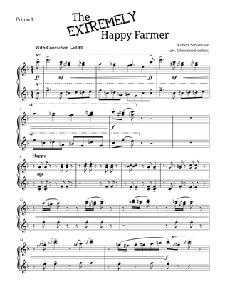 Book cover for The Extremely Happy Farmer