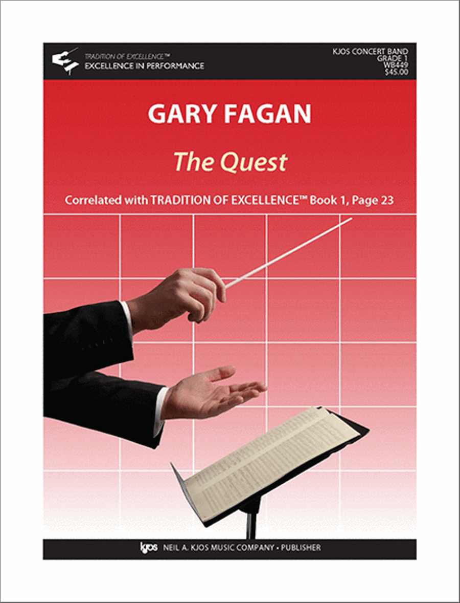 The Quest The Quest Concert Band scores gallery preview page 1