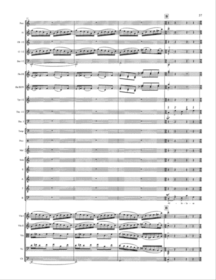 Regina Coeli (Study Score) Choir scores gallery preview page 20