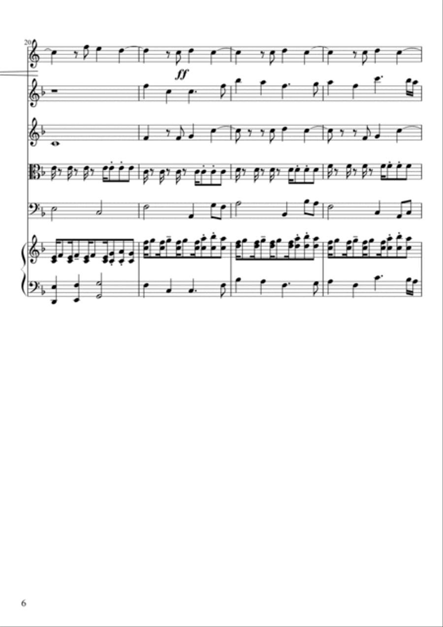 January Joy (Recessional) Small Ensemble scores gallery preview page 6