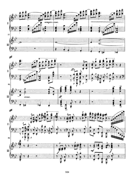 Piano Concerto No. 2 in B flat major （2 piano）- Johannes Brahms 