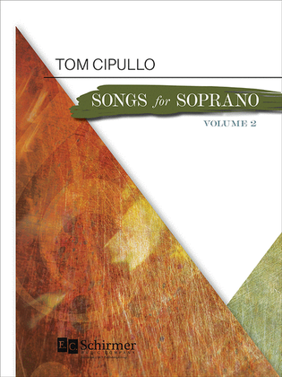 Book cover for Songs for Soprano, Volume 2
