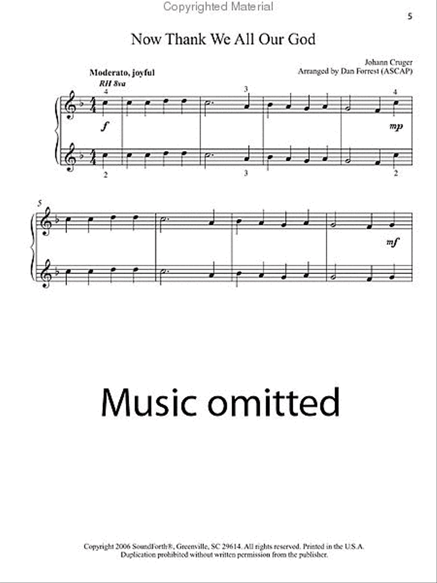 Easy Seasonal Piano Solos Easy Piano scores gallery preview page 4