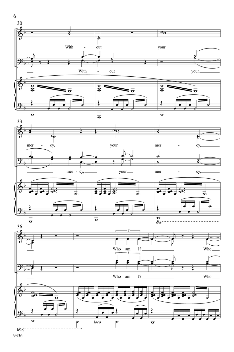 Mercy 4-Part scores gallery preview page 6