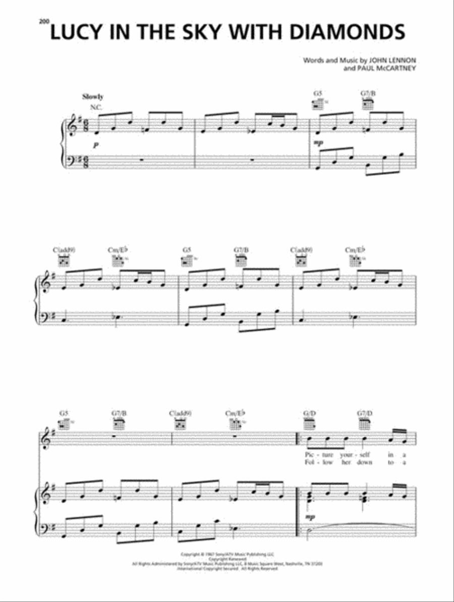 Elton John Anthology Piano, Vocal, Guitar scores gallery preview page 6