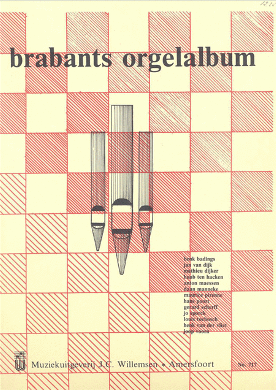 Brabants Orgelalbum Organ scores gallery preview page 1