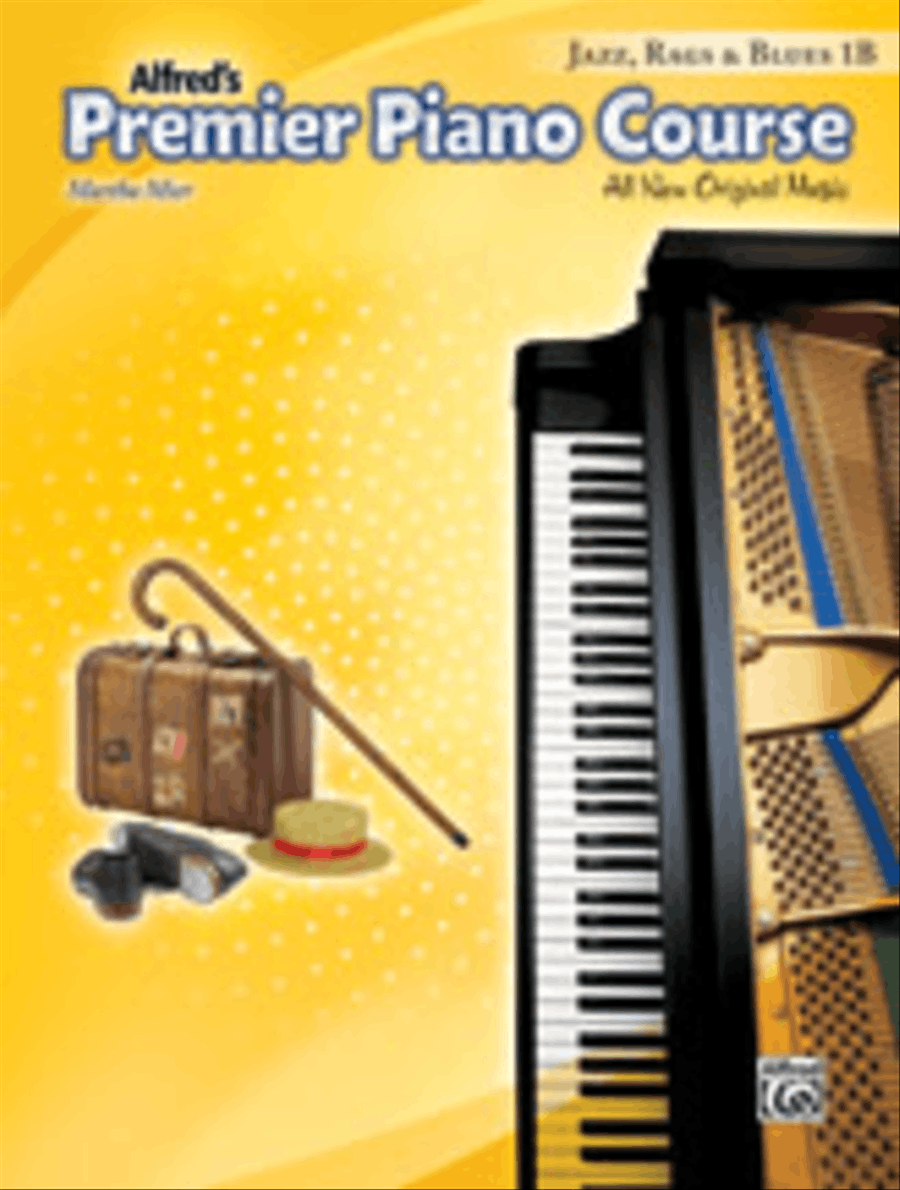 Premier Piano Course Jazz, Rags & Blues, Book 1B Piano Method scores gallery preview page 1