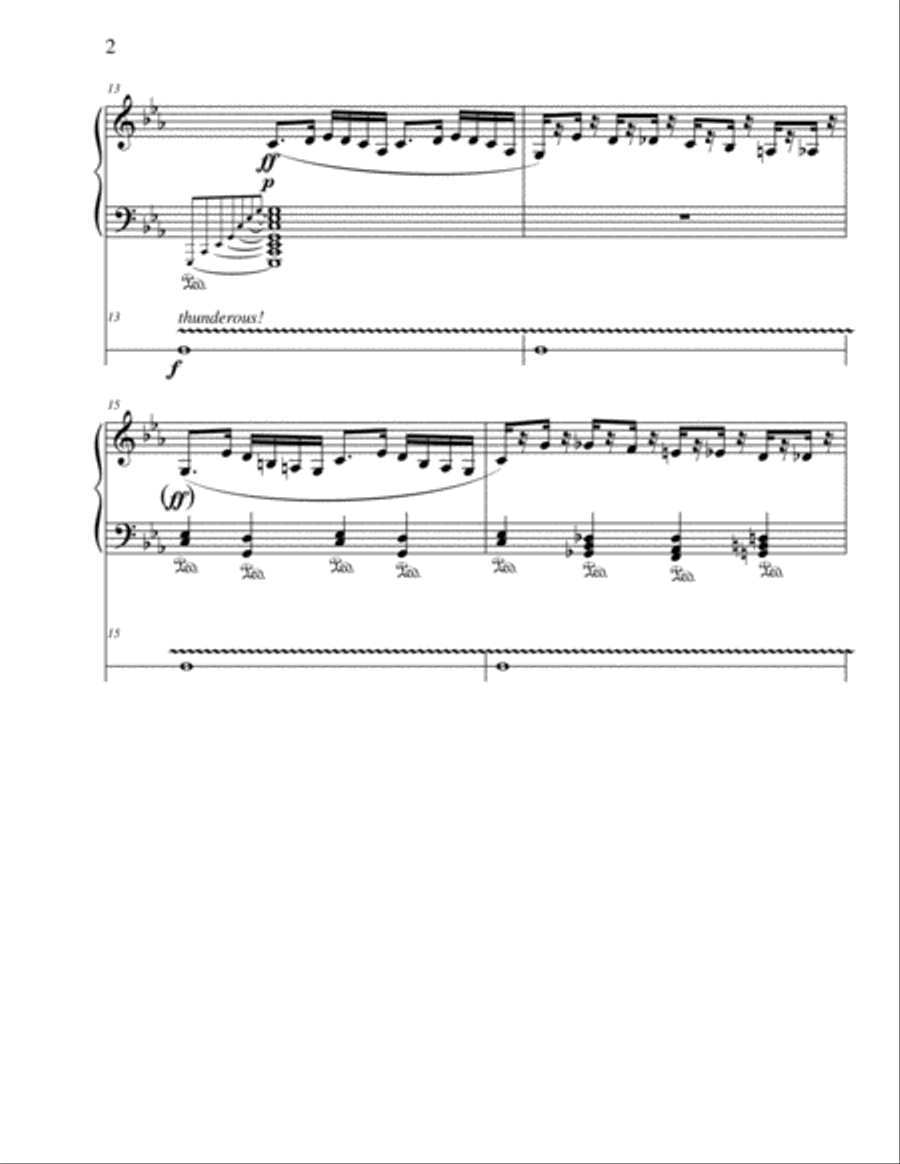 Ponytail Falls Ponytail Falls Piano Solo scores gallery preview page 2