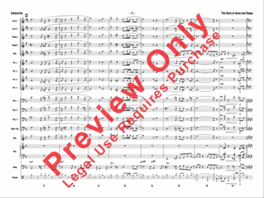 The Days of Wine and Roses Jazz Ensemble scores gallery preview page 22
