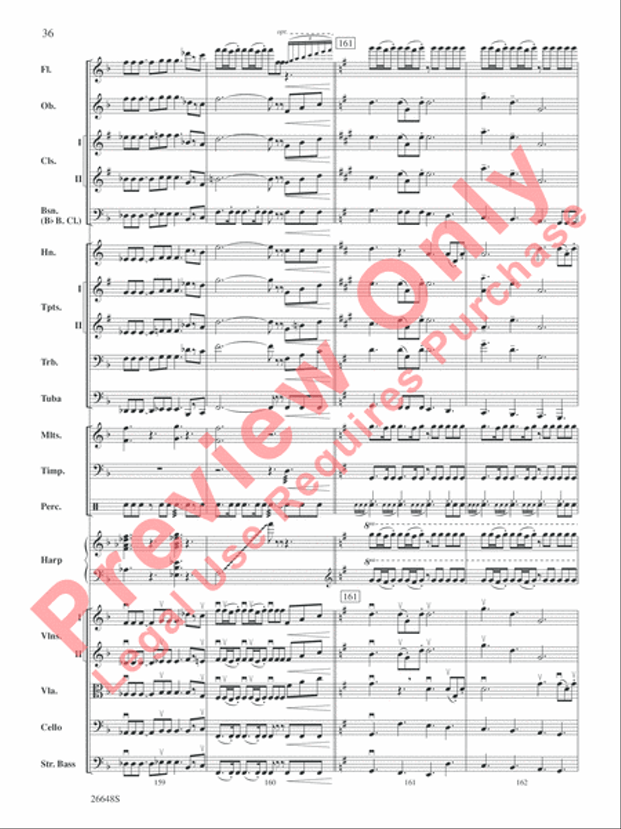 Superman Returns Full Orchestra scores gallery preview page 37