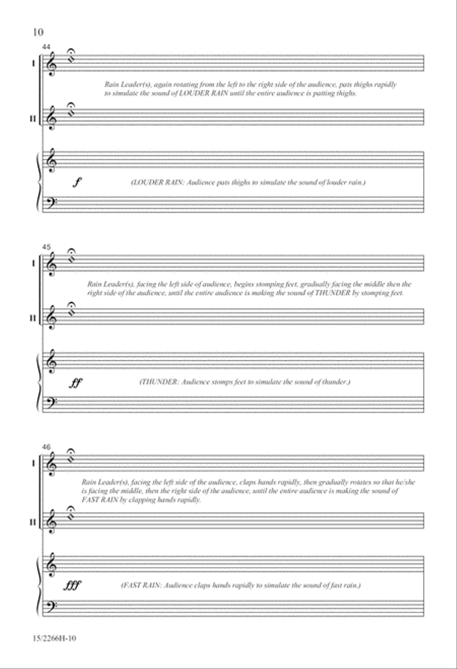 Listen to the Rain Listen to the Rain Unison Choir scores gallery preview page 10