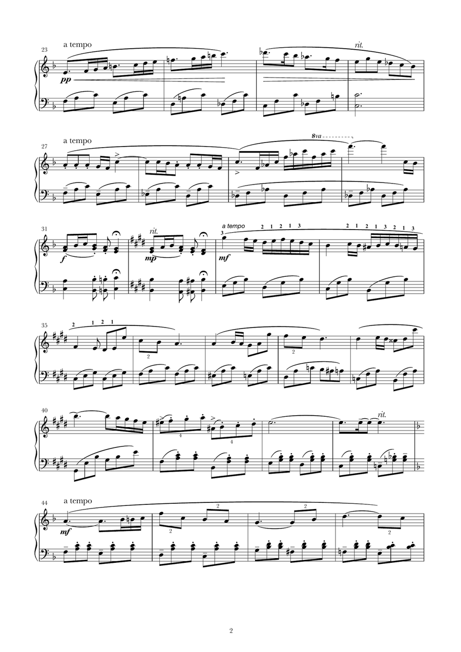 Spring Dance Spring Dance Piano Solo scores gallery preview page 2