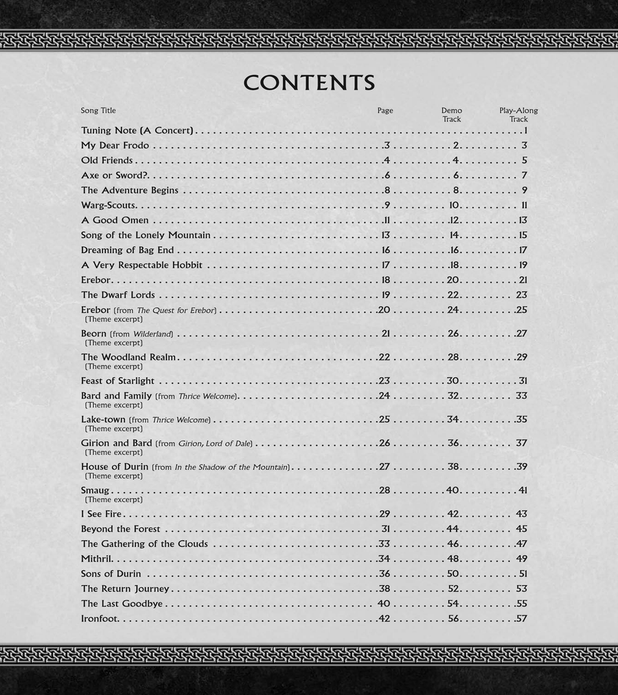 The Hobbit -- The Motion Picture Trilogy Instrumental Solos for Strings String Orchestra scores gallery preview page 2