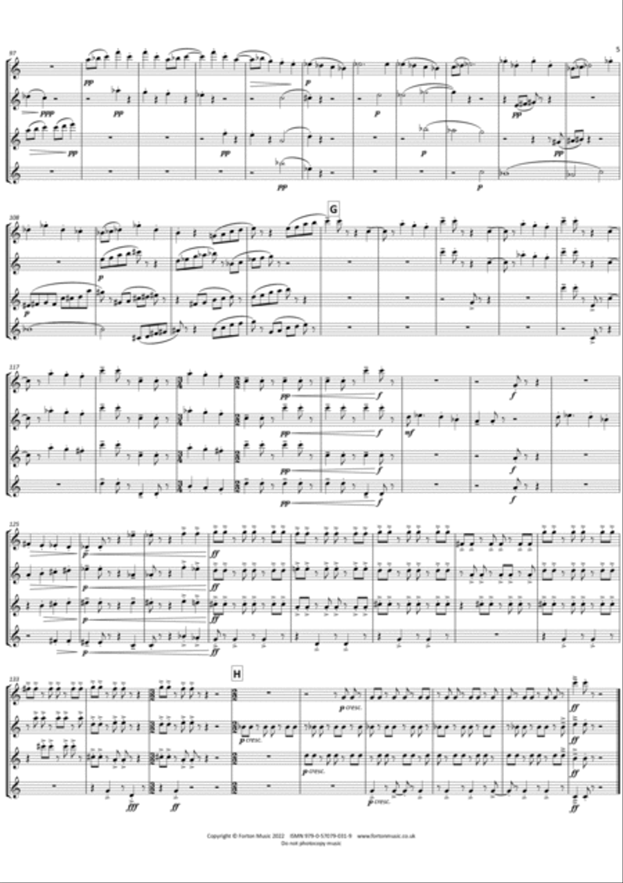 Medieval Suite Oboe scores gallery preview page 5