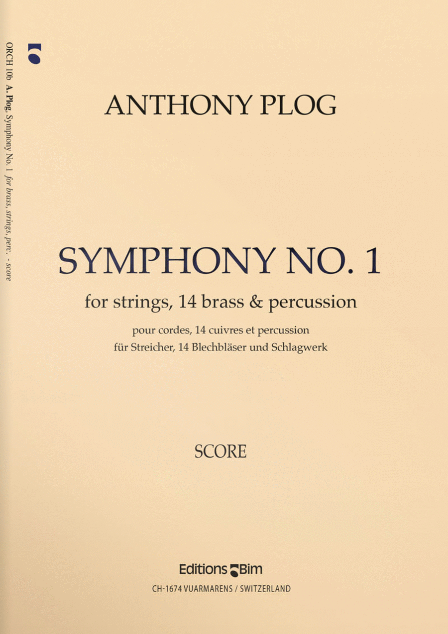 Symphony No 1 Trombone scores gallery preview page 1
