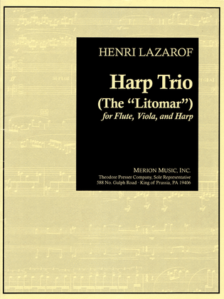 Book cover for Harp Trio
