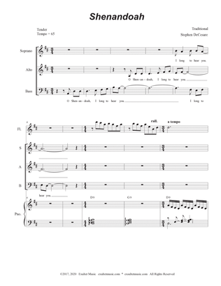 Shenandoah (Vocal Trio - (SAB)
