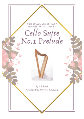 Cello Suite No.1 Prelude by J.S.Bach for Small Lever Harp
