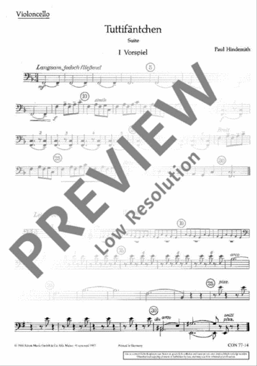 Tuttifäntchen Tuttifäntchen Part scores gallery preview page 2